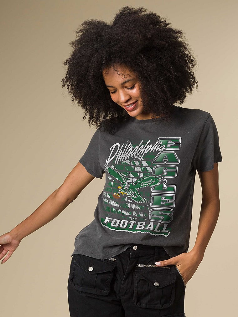 

Винтажная футболка MVP «Филадельфия Иглз» Junk Food Clothing, true black - eagles, Черный, Винтажная футболка MVP «Филадельфия Иглз» Junk Food Clothing, true black - eagles