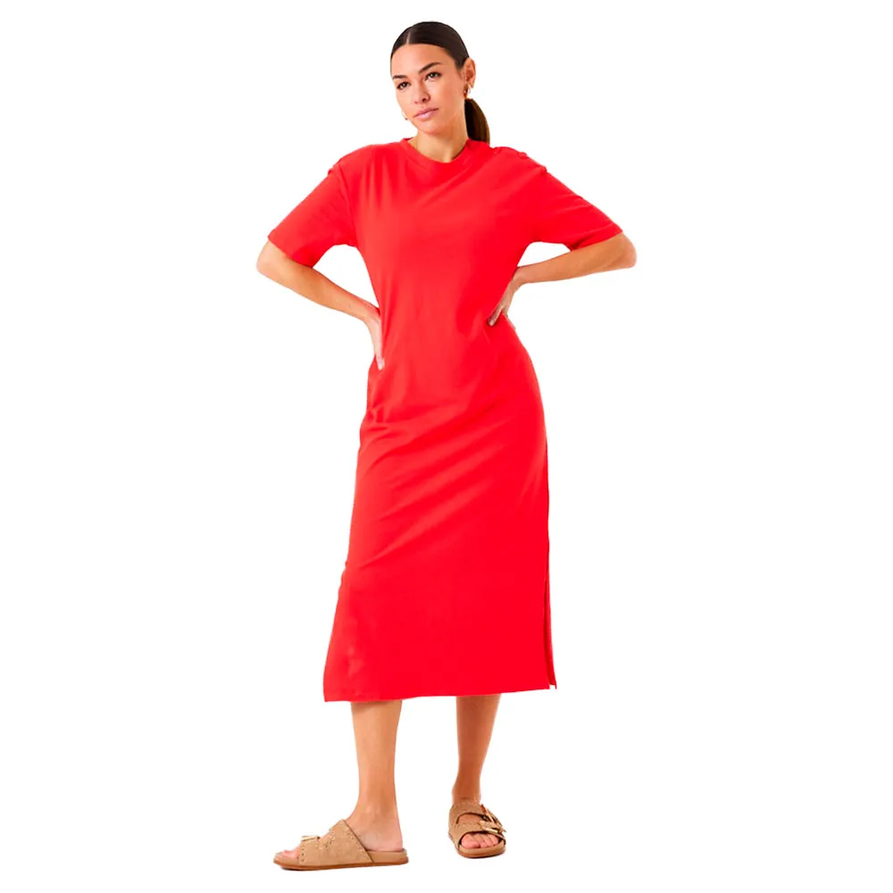 

Платье Garcia E50285 short sleeve midi, красный