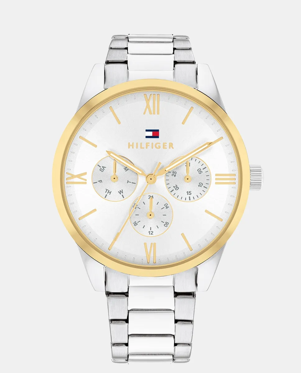 

Camille 1782744 многофункциональные женские часы из стали Tommy Hilfiger, серебряный