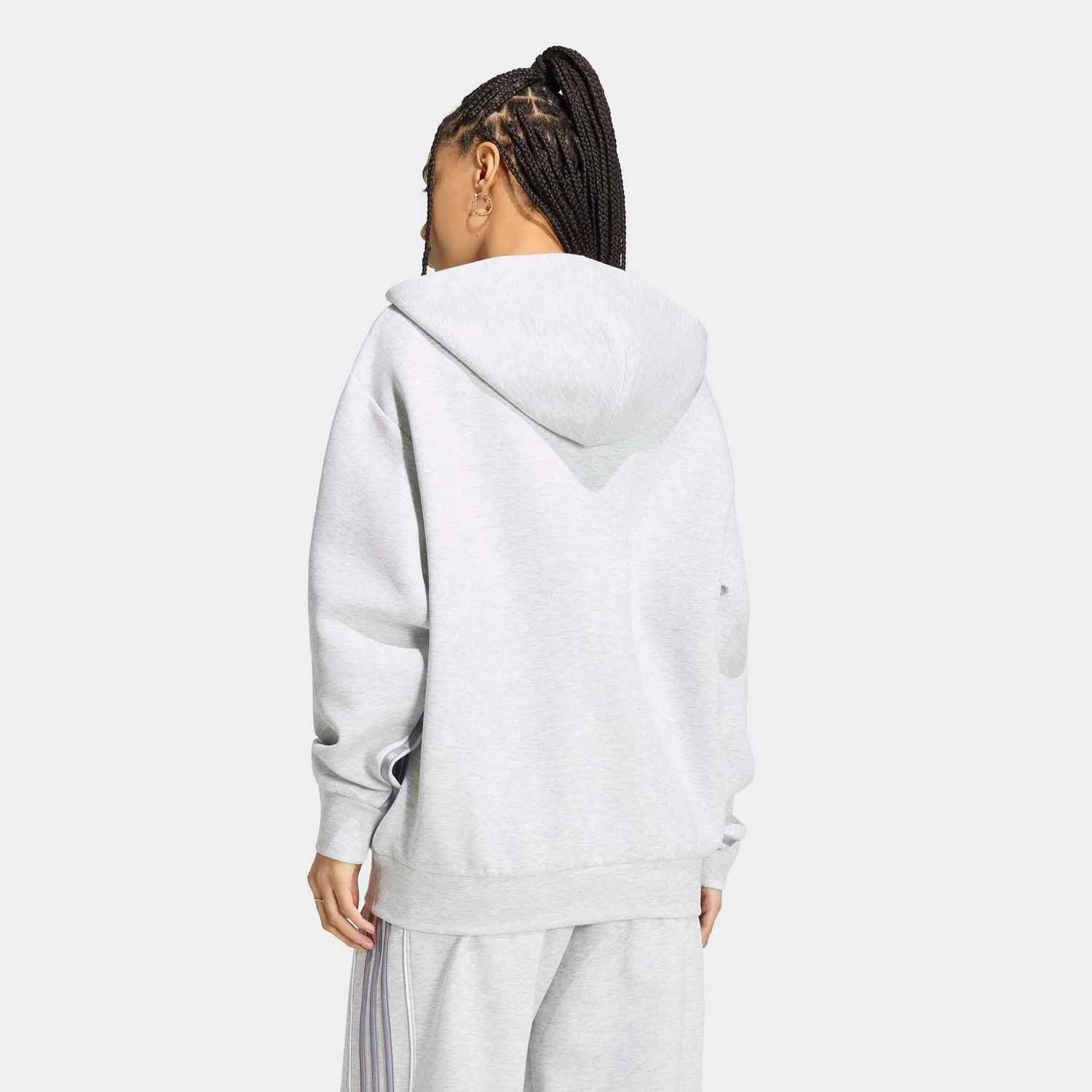 Толстовка Adidas Originals светло-серого цвета