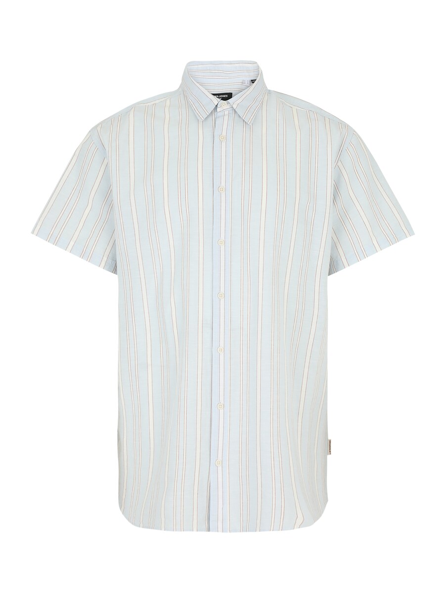 

Рубашка на пуговицах Comfort fit Jack & Jones Plus JORJOSHUA CANGGU, цвет Dusty blue/Light blue