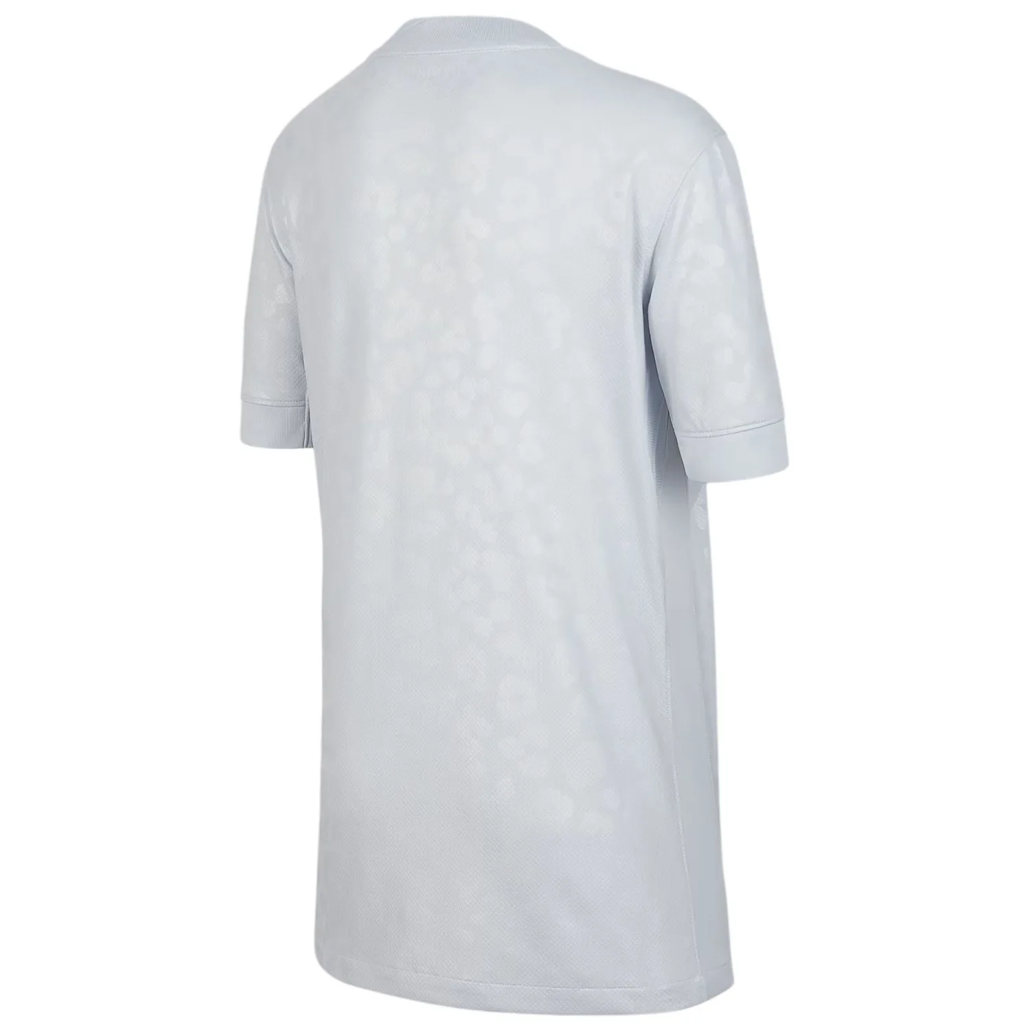 Детская спортивная футболка Crew Neck Moderate Nike, белый золото/cobalt синий — фото 3