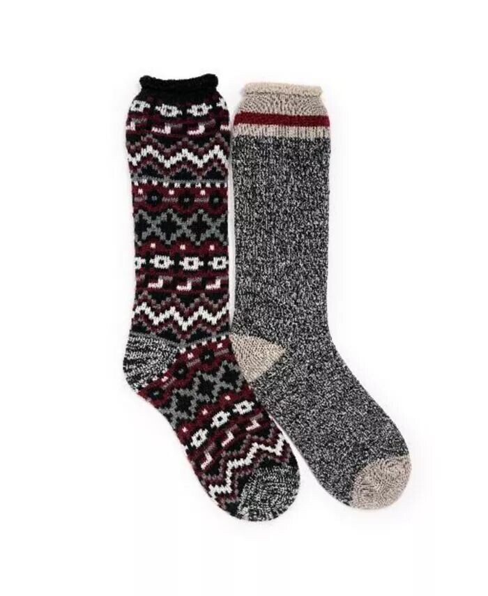 

Мужские носки с термофиксатором, 2 шт MUK LUKS, мультиколор