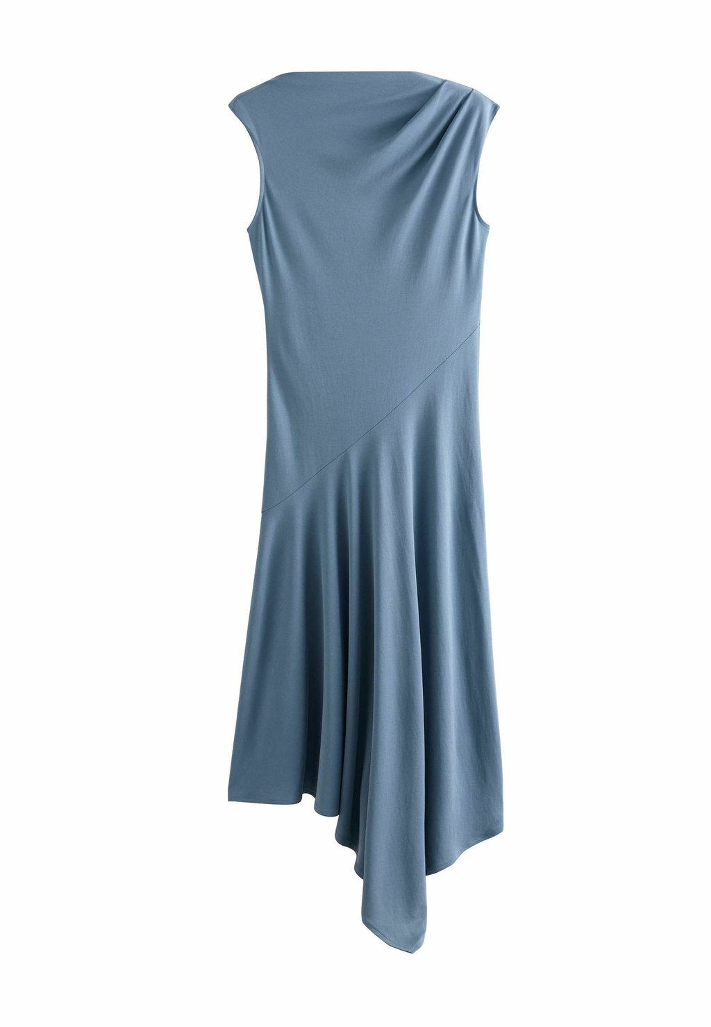 

Платье макси ASYMMETRIC HEM MIDI Next, синий
