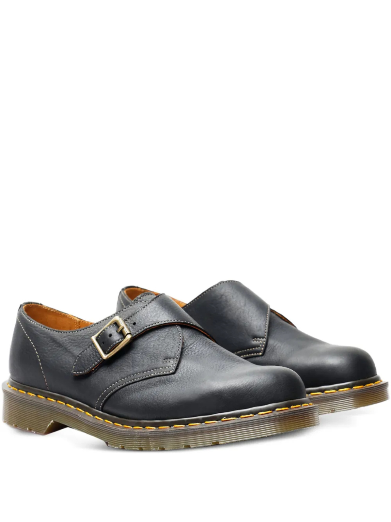 

Туфли-монки Dr. Martens 1461 с пряжкой, черный