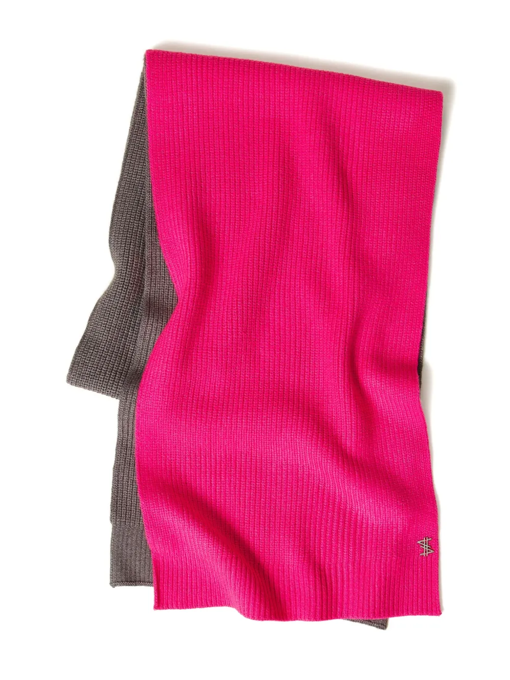 

Шарф в рубчик TWINSET, розовый