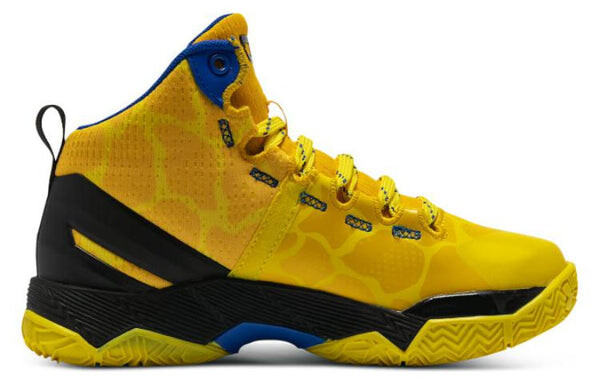 Кроссовки curry 2 retro 'double bang' Under Armour, золотой — фото 2