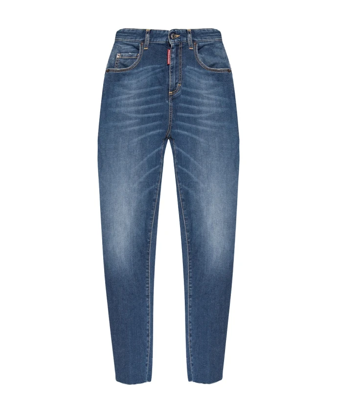 

Джинсы с завышенной талией Dsquared2, синий