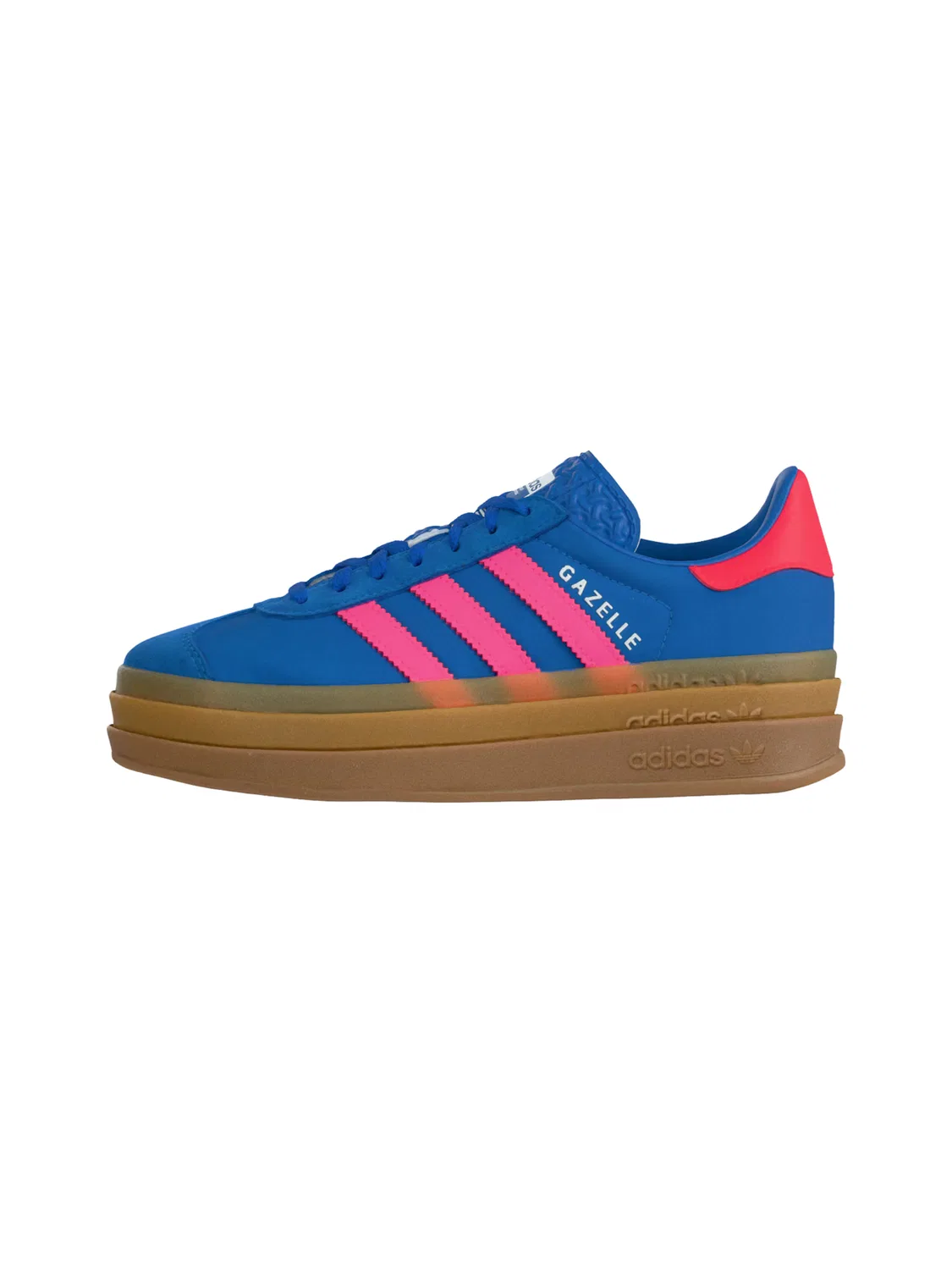 Кроссовки Adidas Originals GAZELLE BOLD синего цвета