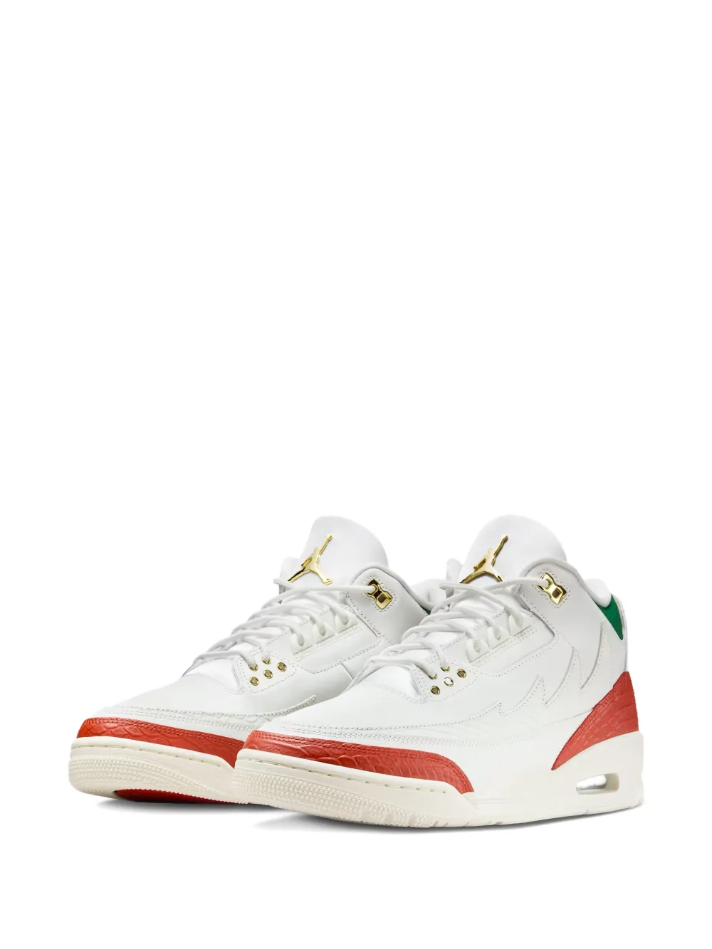 Кроссовки Air Jordan 3 "El Vuelo", белый — фото 2
