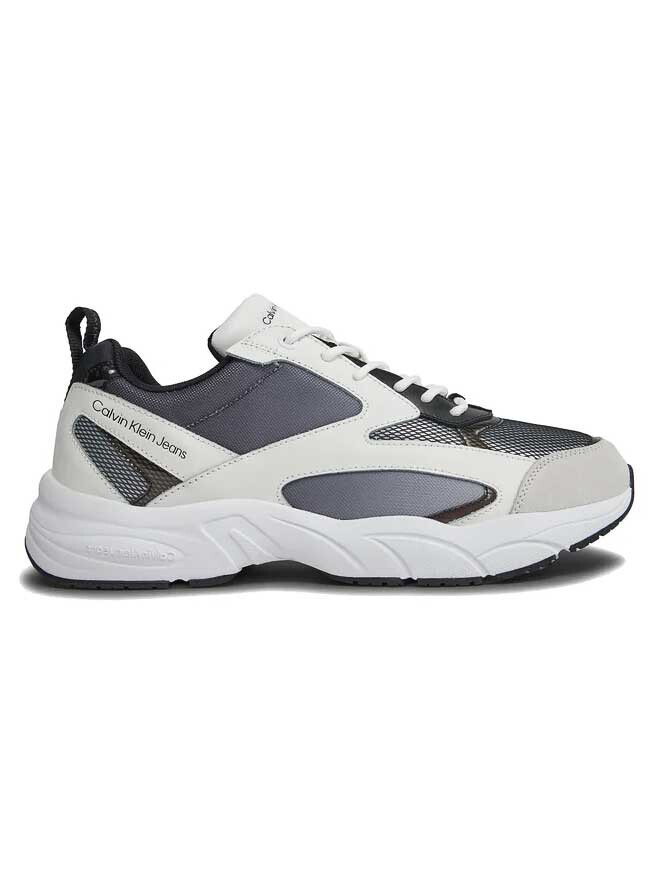 

Кроссовки Calvin Klein Jeans RETRO TENNIS LOW MIX IN SAT, черный