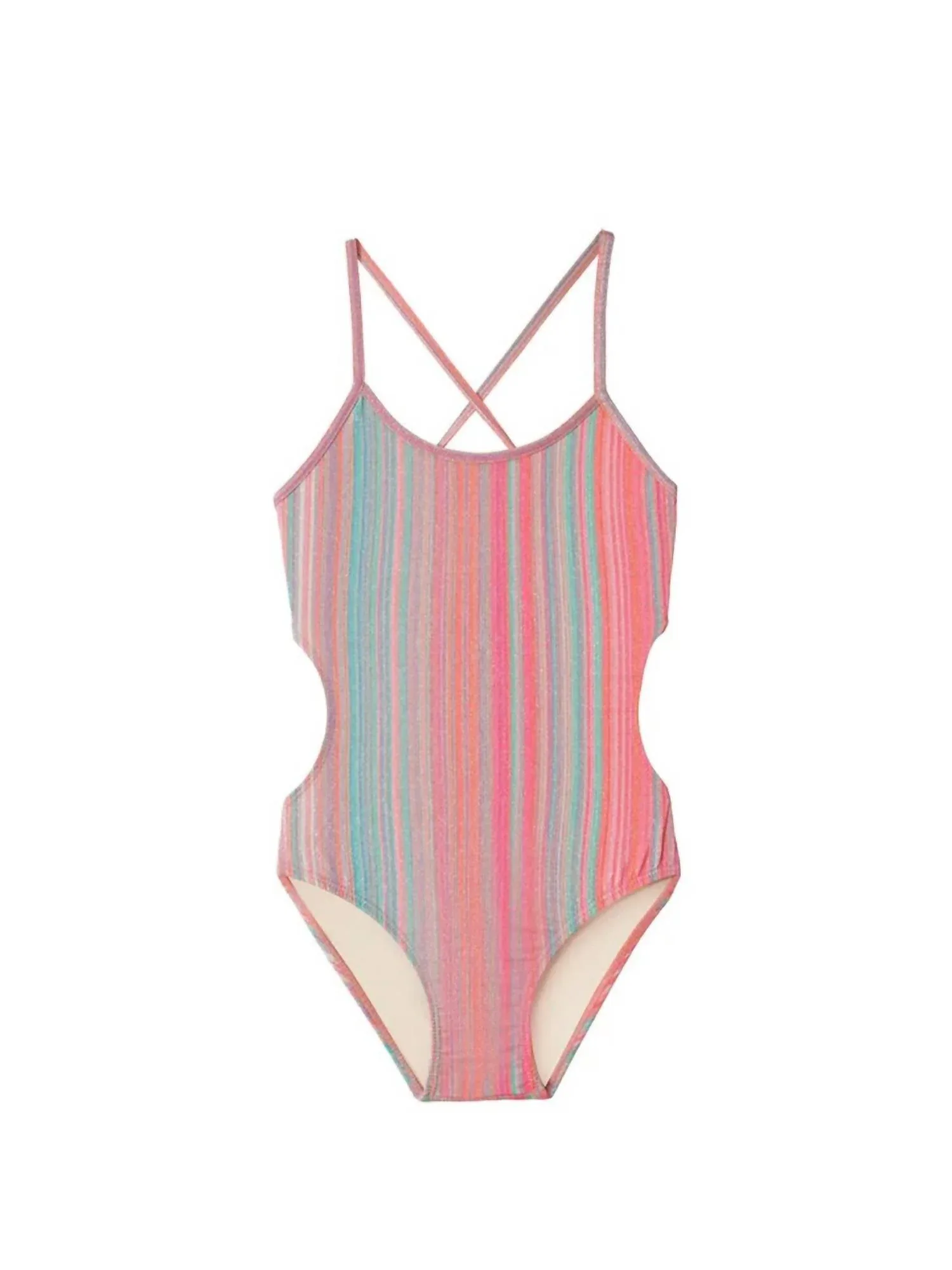 Детский комбинезончик Ayah Cut Out One Piece в полоску Newport Stripe Pq Swim