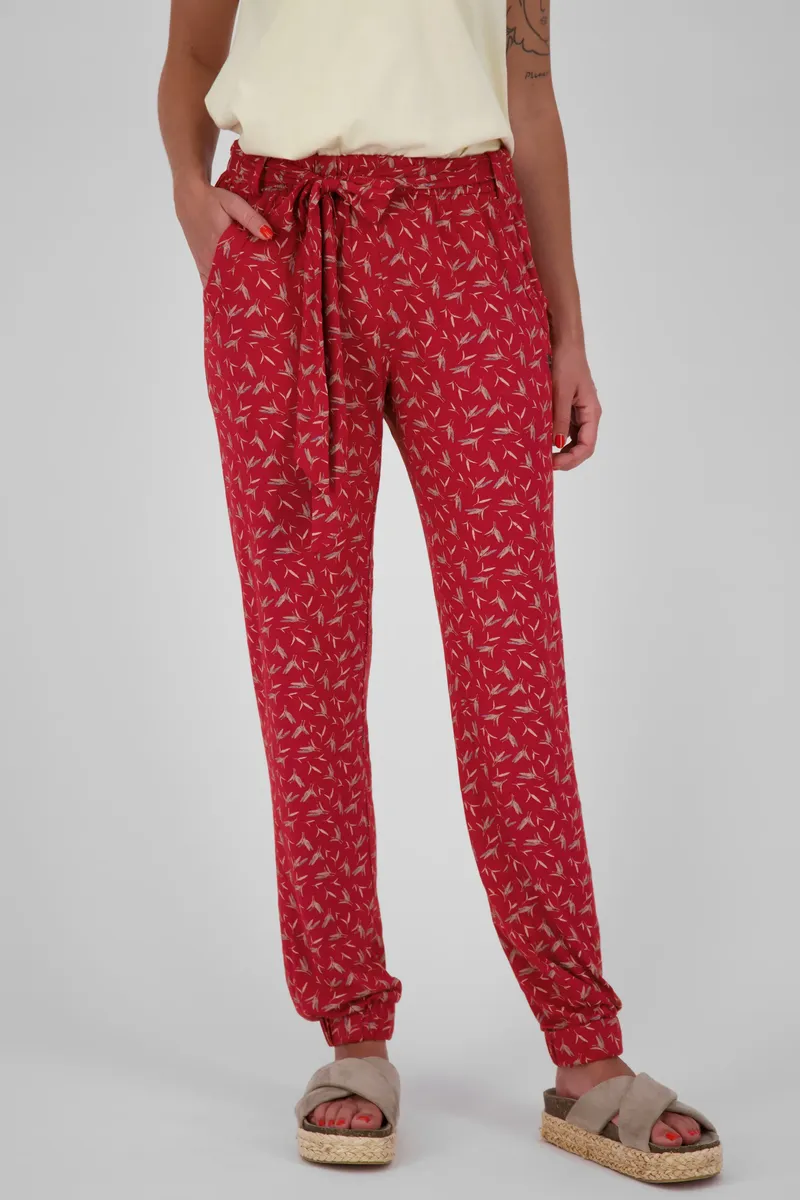 

Тканевые брюки Alife & Kickin "AliceAK B Pants женские брюки для отдыха", цвет Cranberry