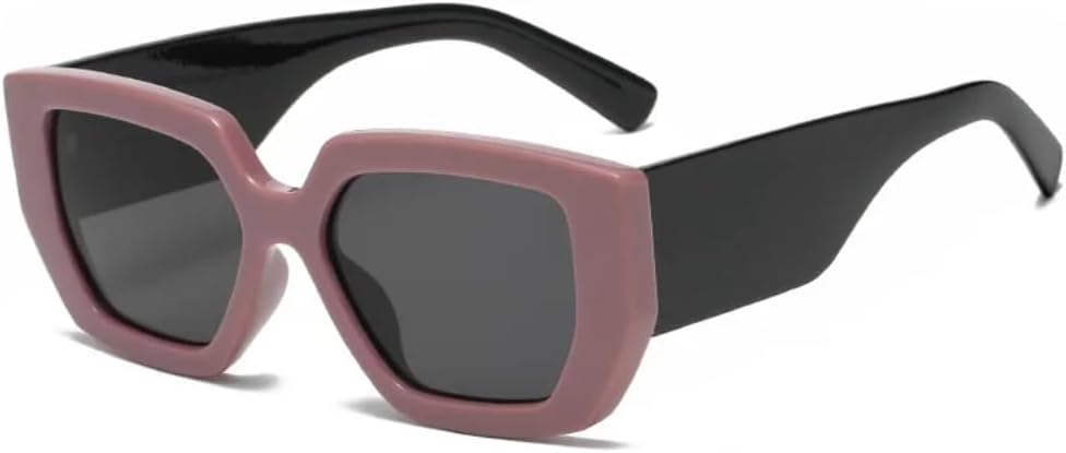 

Солнцезащитные очки для мужчин и женщин - защита UV400 - широкие дужки, большая оправа, черный и зеленый цвет, для занятий спортом на открытом воздухе и вождения DSVIGF, Purple