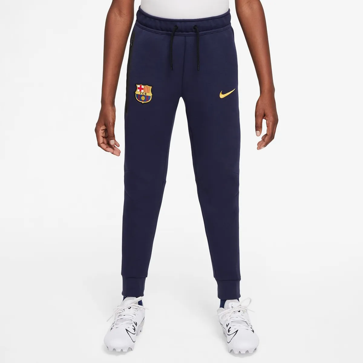 

Детские штаны FC Barcelona 2025-2026 Tech Fleece Nike, фиолетовый