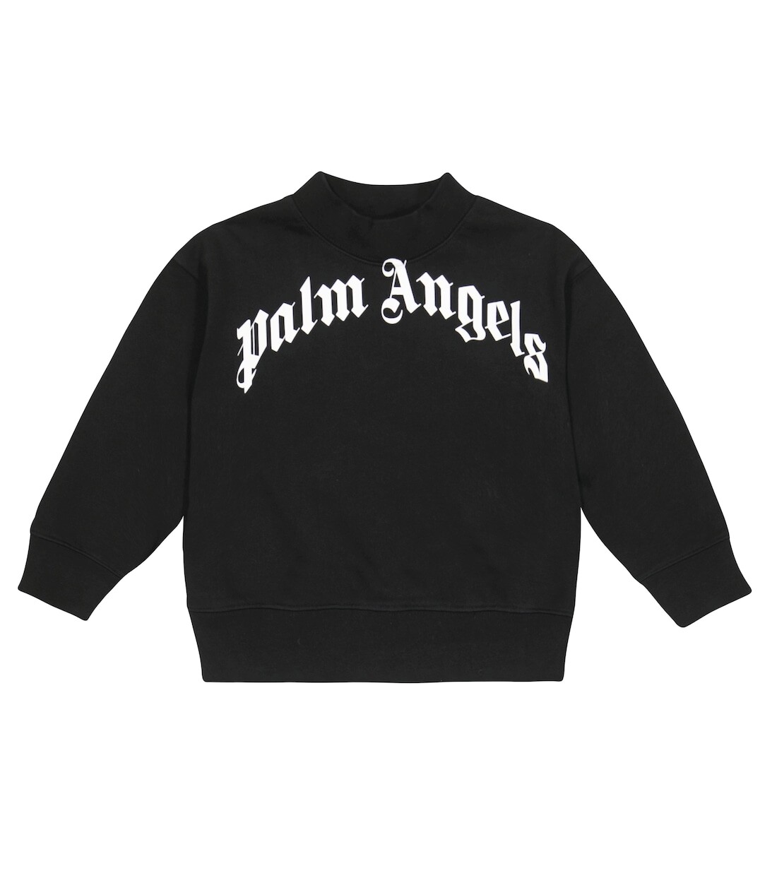 

Толстовка из хлопка с логотипом Palm Angels, черный