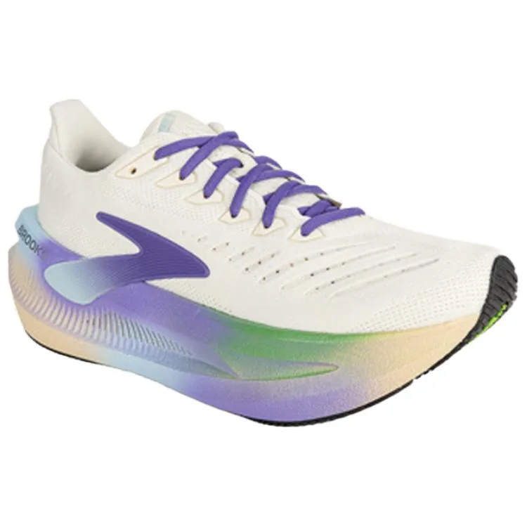 Brooks Glycerin Max Running Shoes мужские бежево-фиолетовые — фото 3
