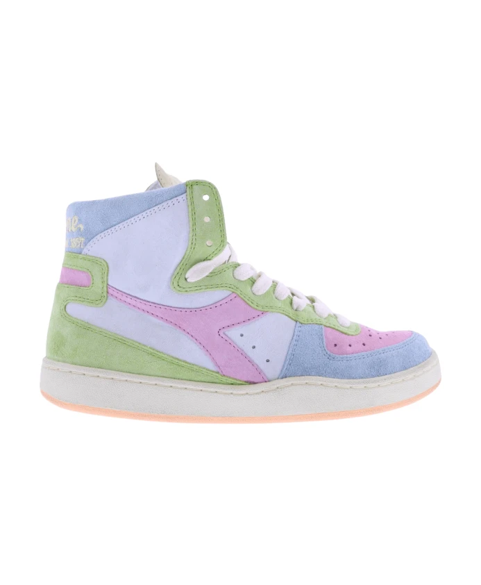 

Кроссовки Rainbow mi Basket Diadora, мультиколор