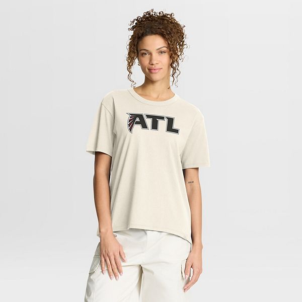 

Женская футболка Atlanta Falcons Dove Legacy cream Fanatics