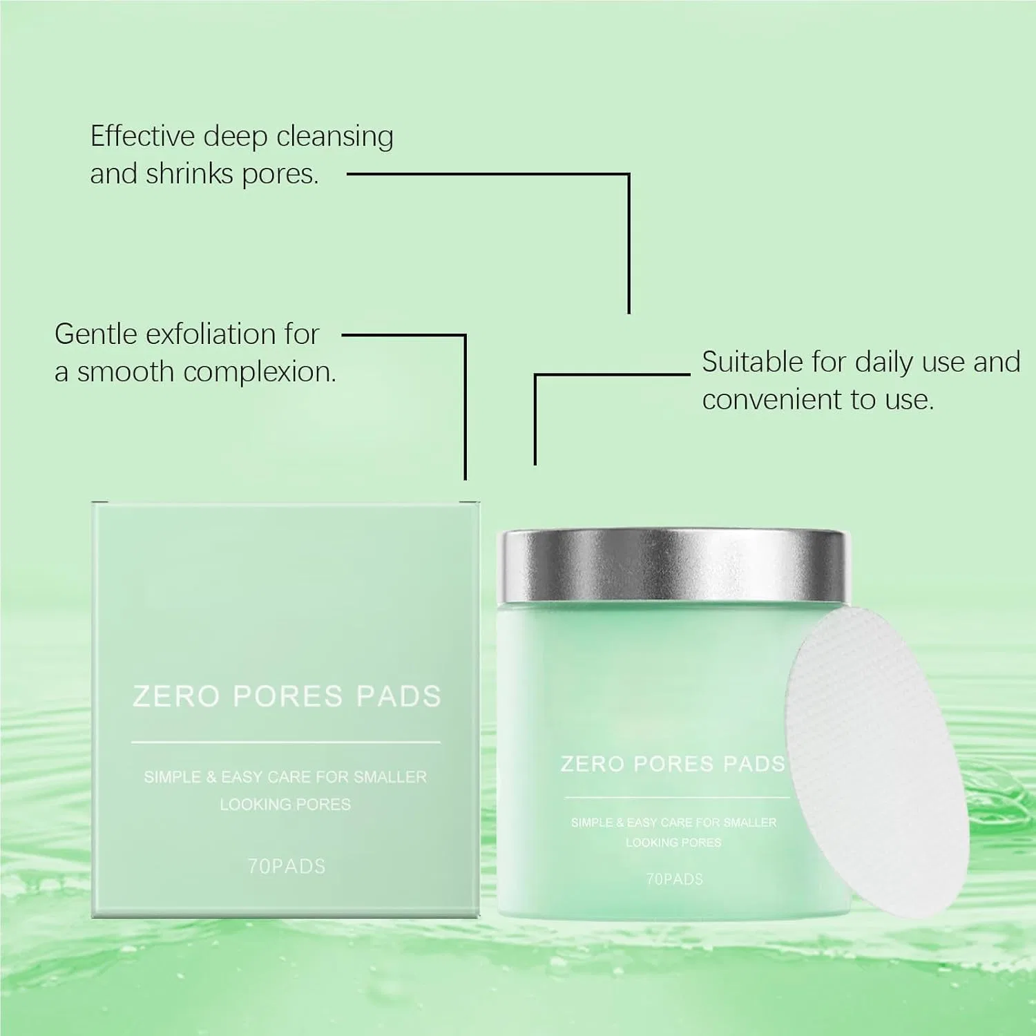 Пилинг-пэды для лица Zero Pore Pads Generisch, 1 Items — фото 2