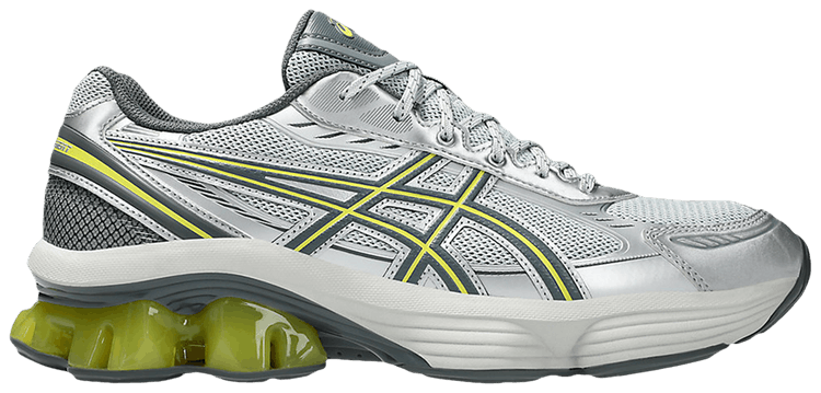

Кроссовки ASICS Gel Kinetic Fluent 'Glacier Grey Lime', серый