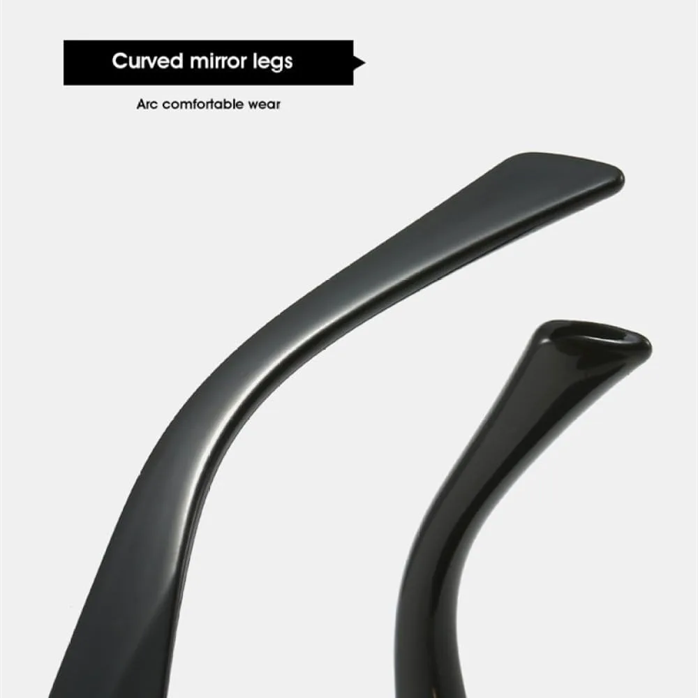 

Модные солнцезащитные очки без оправы для женщин, роскошные солнцезащитные очки без оправы, винтажные очки с ромбовидными зеркальными дужками MUTYNE, Brown