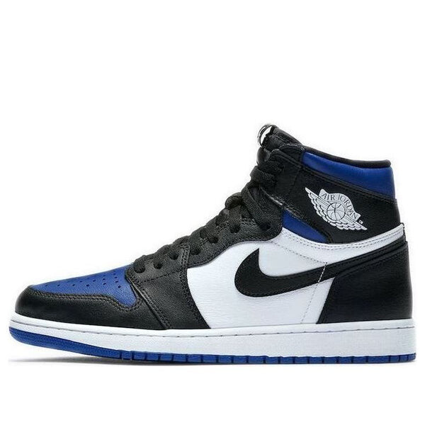 

Кроссовки 1 retro high og 'royal toe' Air Jordan, черный