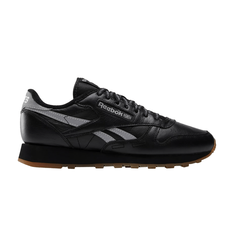 

Кроссовки Reebok Places+Faces x Classic Leather 'Black', черный