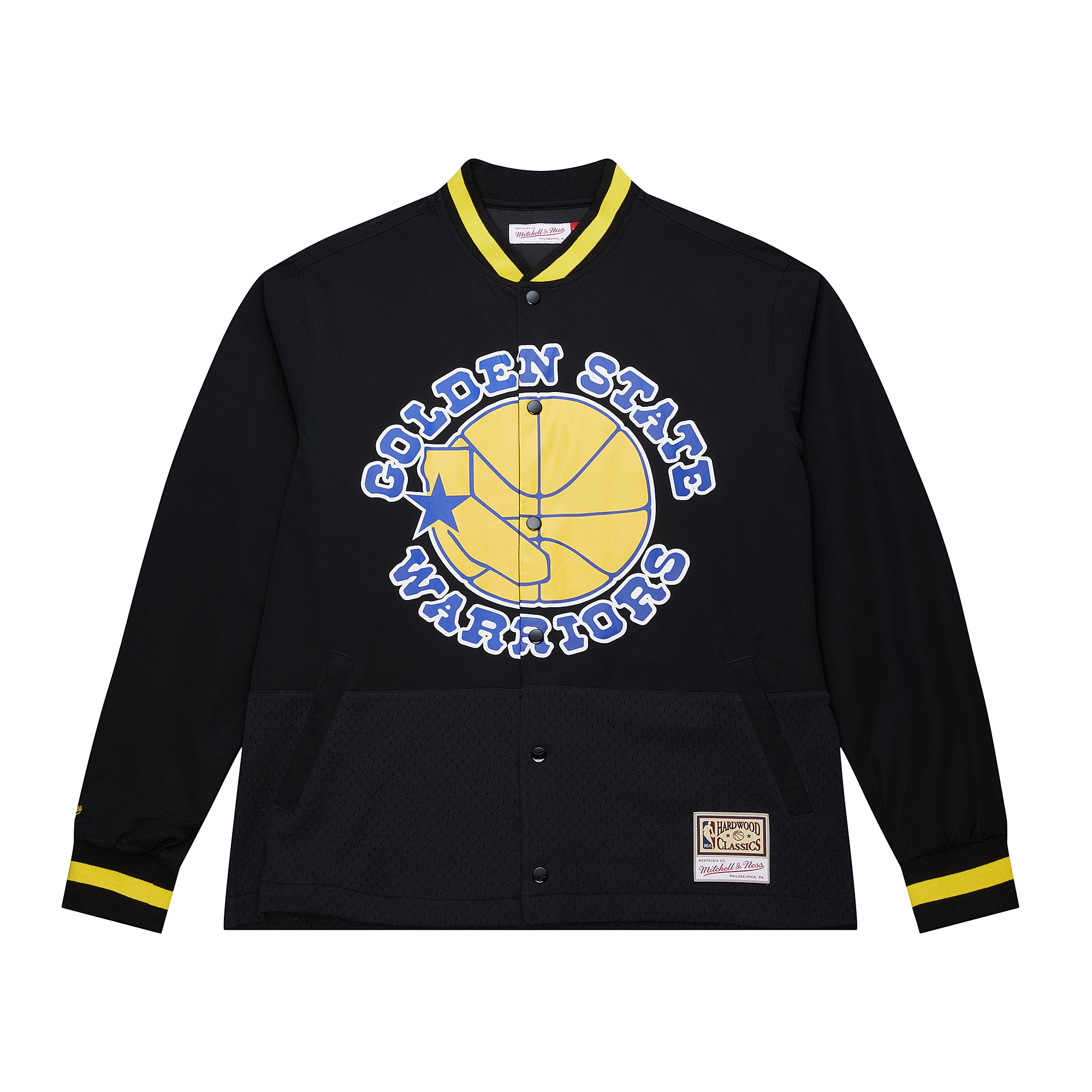 

Mitchell Ness Куртка Mitchell & Ness x NBA унисекс черная, Black