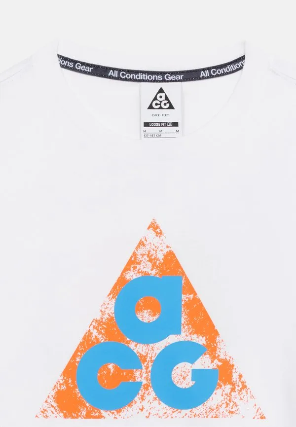 Футболка с жутким принтом Nike Acg, White — фото 4