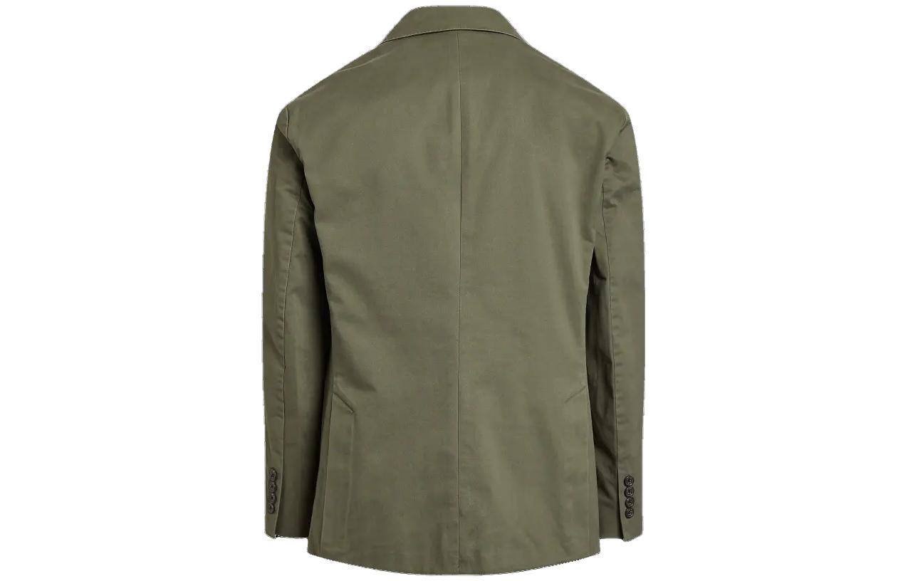 Polo Ralph Lauren Пиджак из стретч-чино для делового костюма мужской Green — фото 4