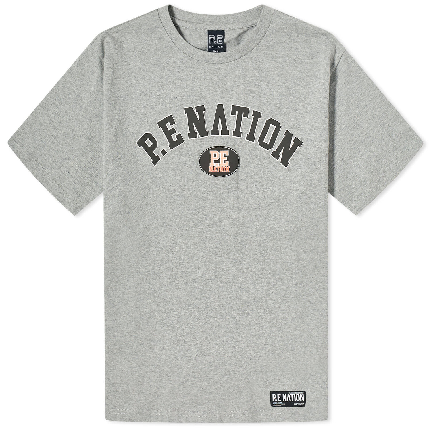 

Футболка P.E Nation Solrad, цвет Grey Marle