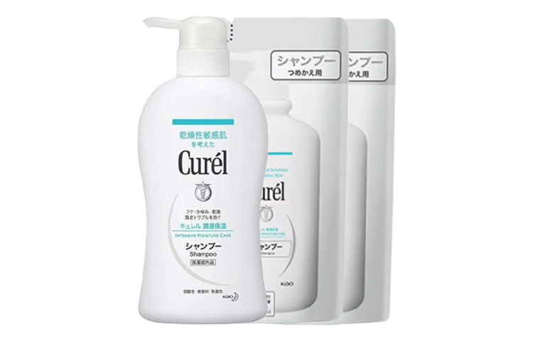 

KERUN шампунь для глубокого увлажнения и очищения 420мл+дозаправка 360мл/420мл+дозаправка 360мл*2 Curél