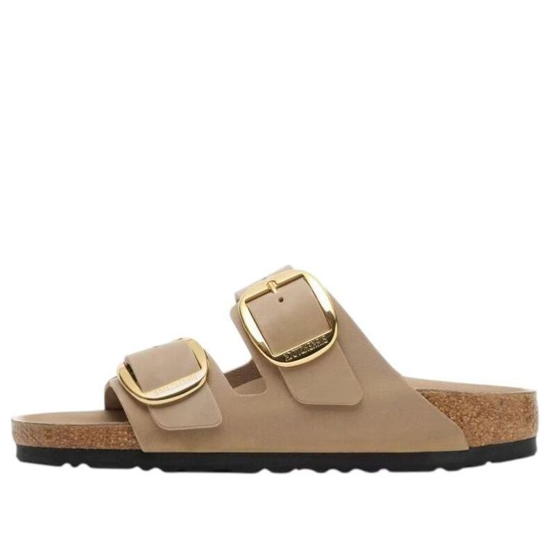 Шлепанцы (WMNS) Birkenstock Arizona Big Buckle Oiled Leather 'Tobacco Brown'
