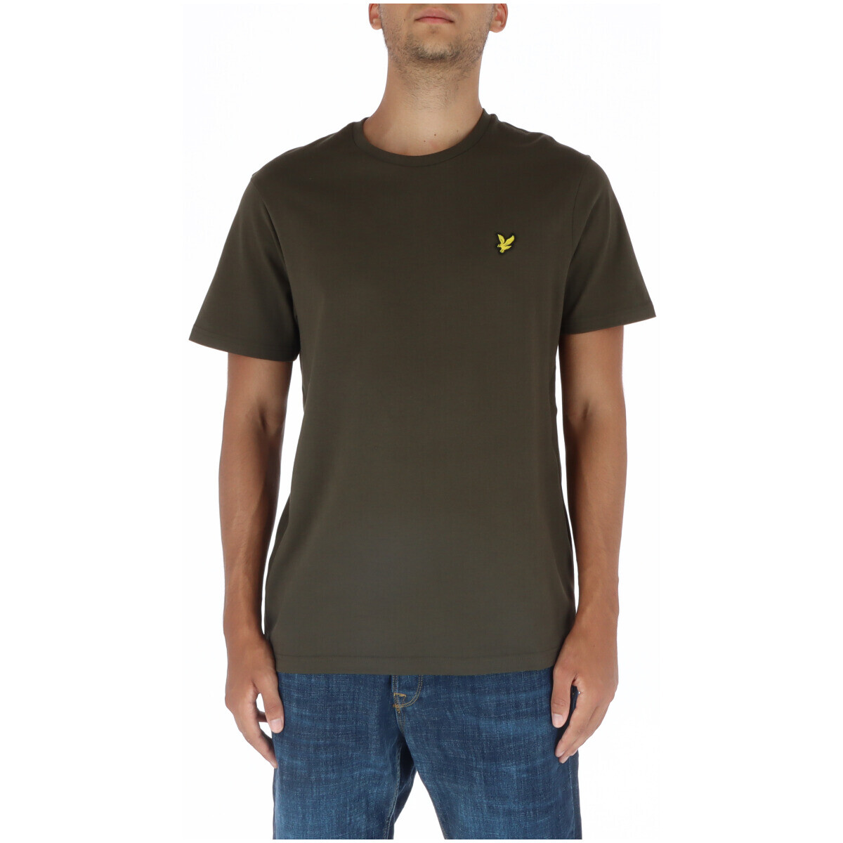 

Футболка мужская Lyle & Scott хлопковая, зеленый