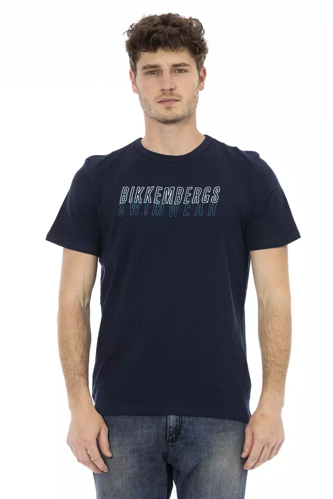 

Футболка мужская из армейского хлопка Bikkembergs, цвет Army