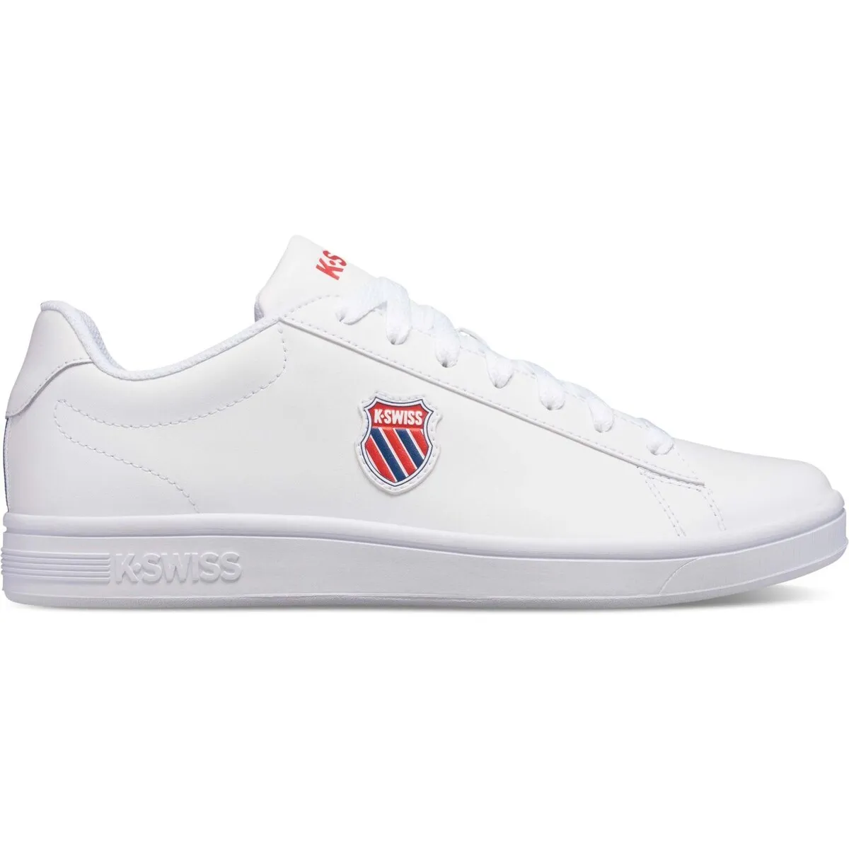 

K·Swiss COURT SHIELD мужские повседневные кроссовки K-Swiss, белый