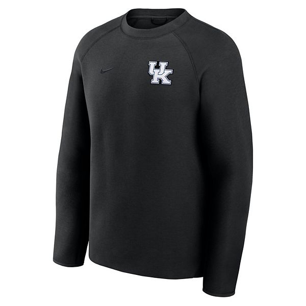 Мужской черный свитшот tech fleece raglan kentucky wildcats Nike — фото 3