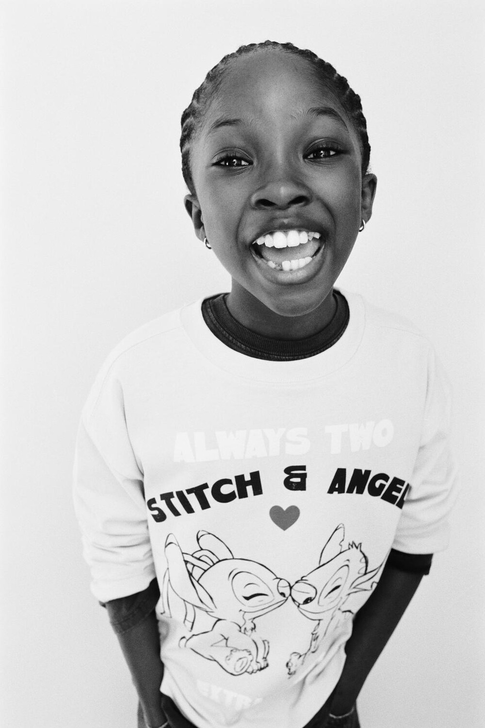 

Футболка disney «стич и ангел» ZARA, розовый