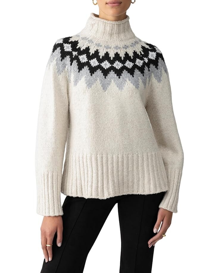 

Свитер Sanctuary TIS The Season Fairisle Sweater, цвет T.Almond Multi