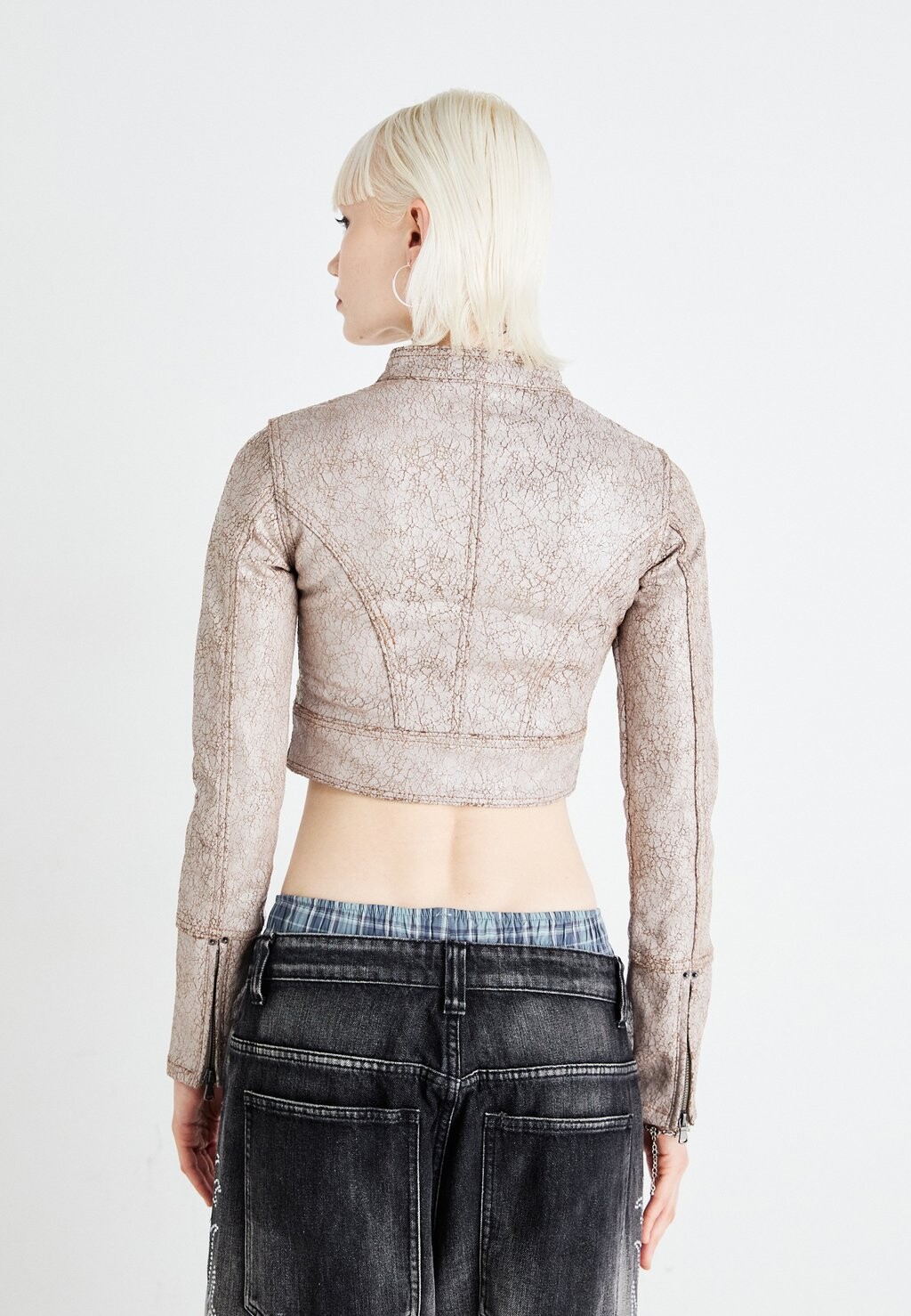 

Куртка из искусственной кожи CORSET JACKET Jaded London, коричневый