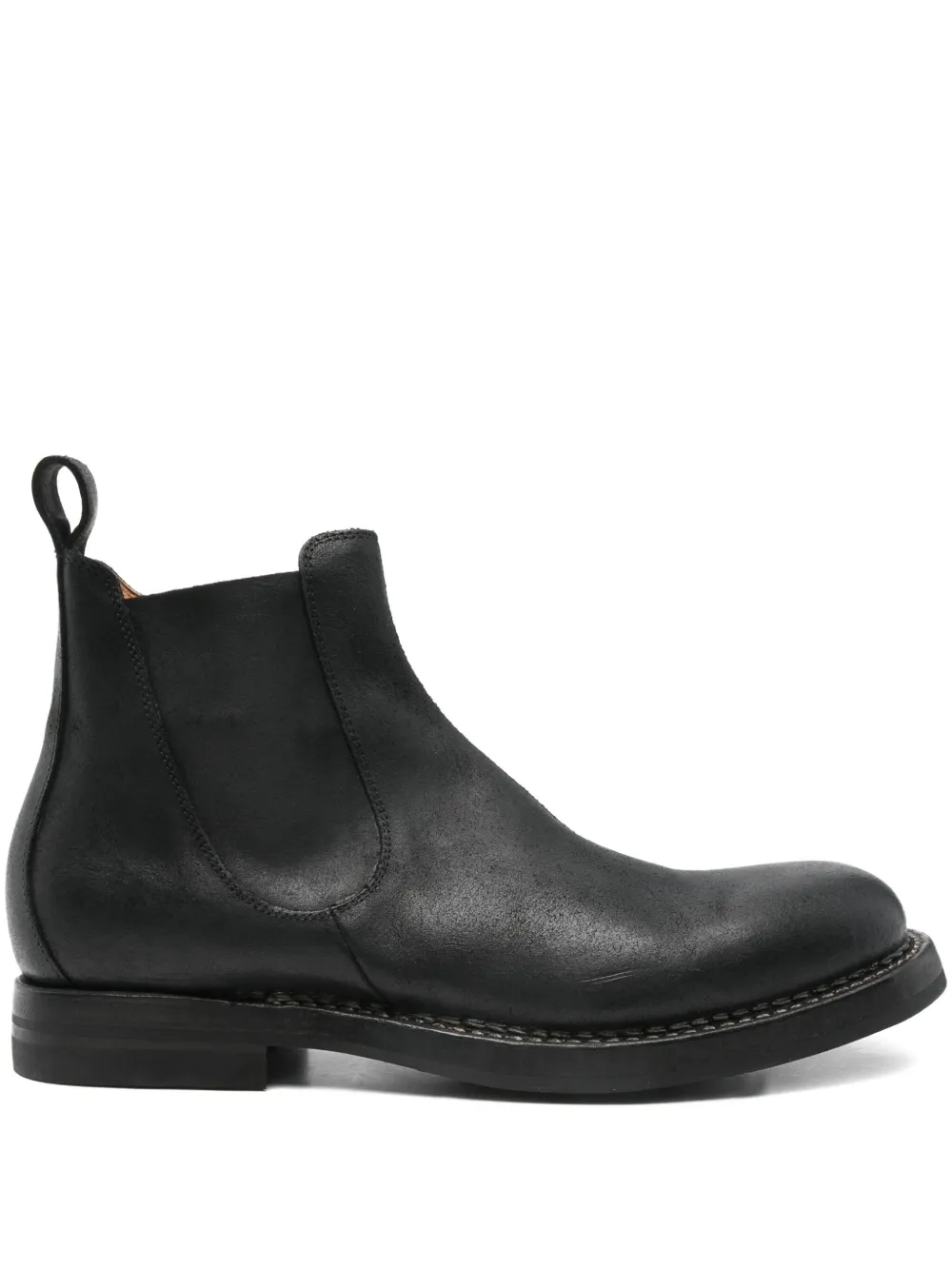 

Кожаные ботинки челси Silvano Sassetti, черный