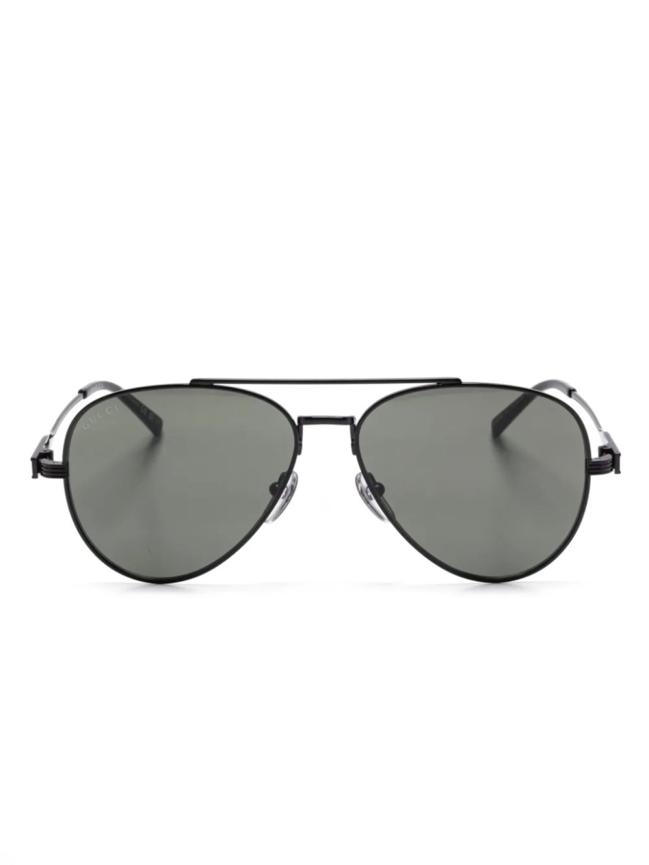 

Gucci Eyewear солнцезащитные очки-пилоты, черный