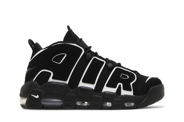 

Кроссовки Air More Uptempo '96 'Black White' 2023, черный