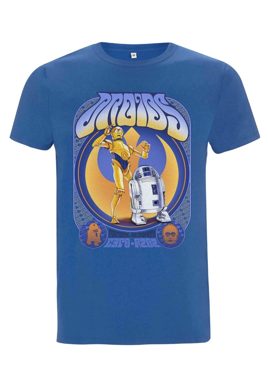 

Футболка с принтом STAR WARS DROIDS GIG UNISEX Star Wars, синий