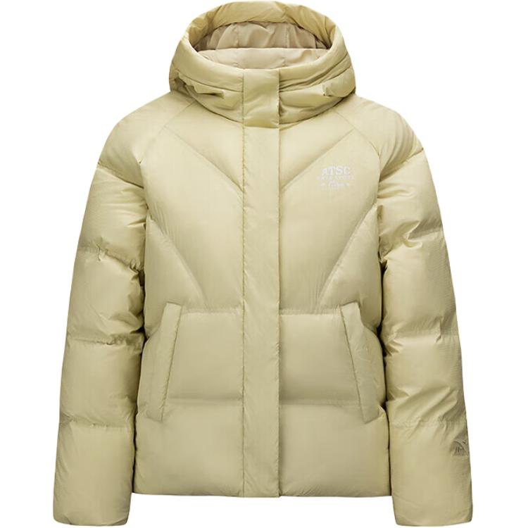 

ANTA Пуховик женский светло-персиковый желтый