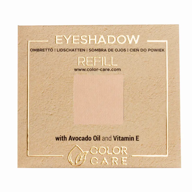 

Матовые веганские тени для век - 1базовый Color Care Matte - Nude Beige, 2 гр