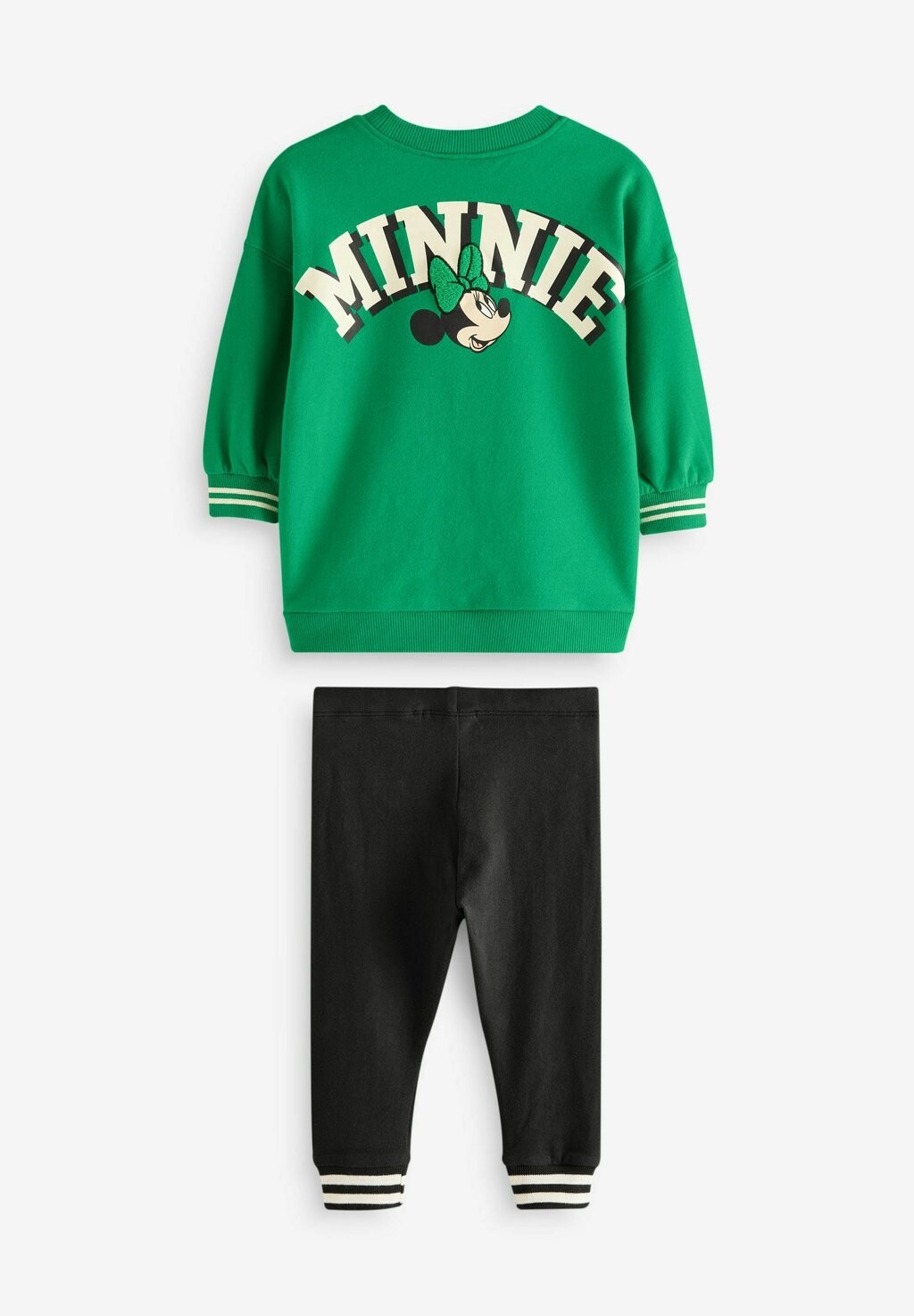 

Комплект DISNEY MINNIE MOUSE LONG SLEEVE AND SET REGULAR FIT Leggings Next, зеленый