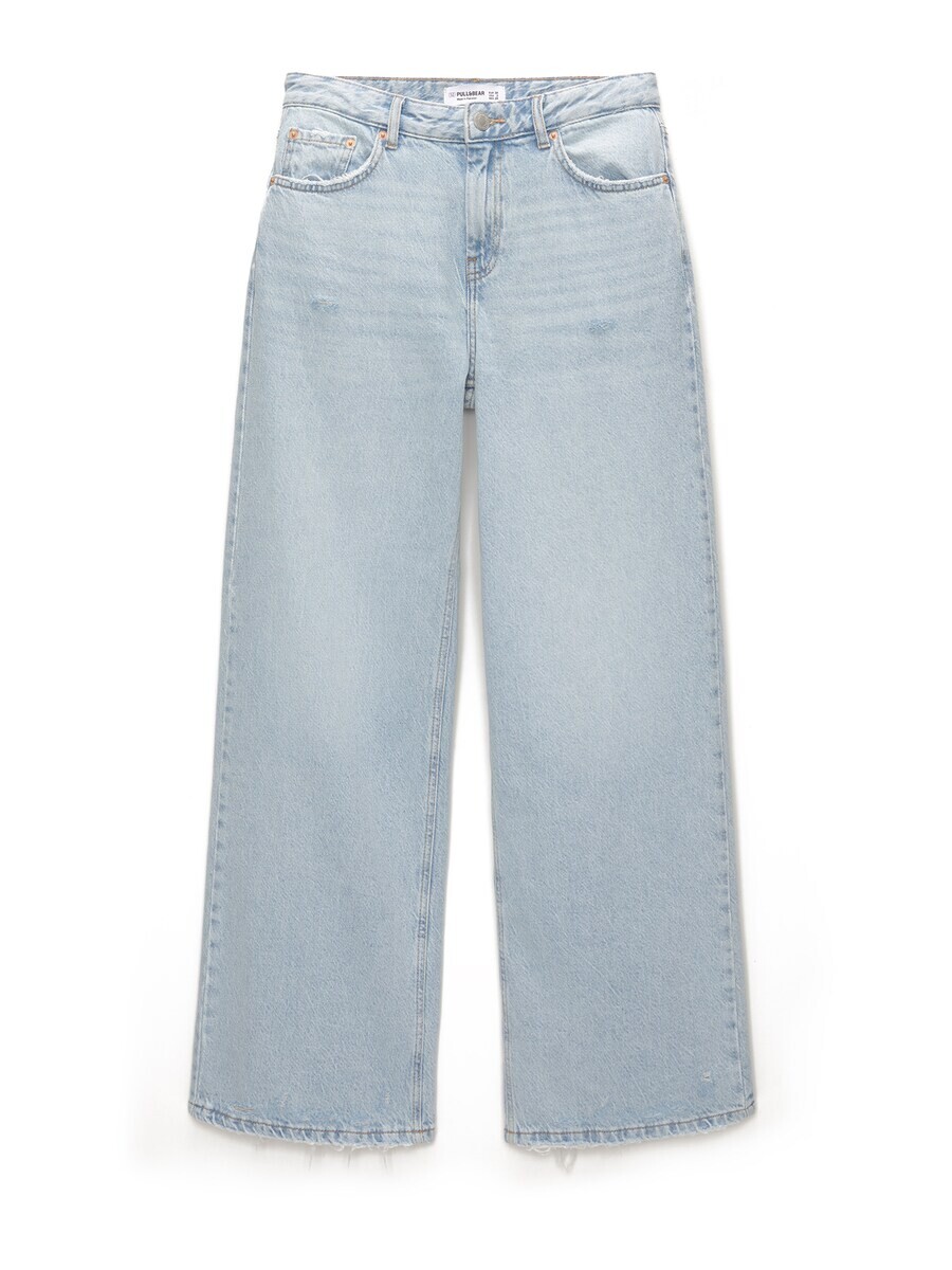 

Джинсы Pull&Bear Wide leg Jeans, светло-синий