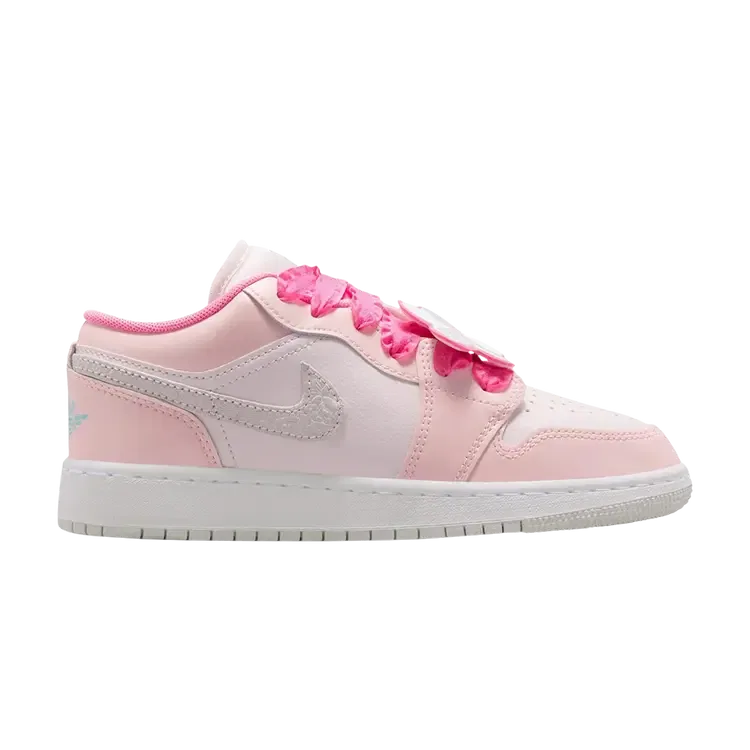 Кроссовки Air Jordan 1 Low SE GS, розовый